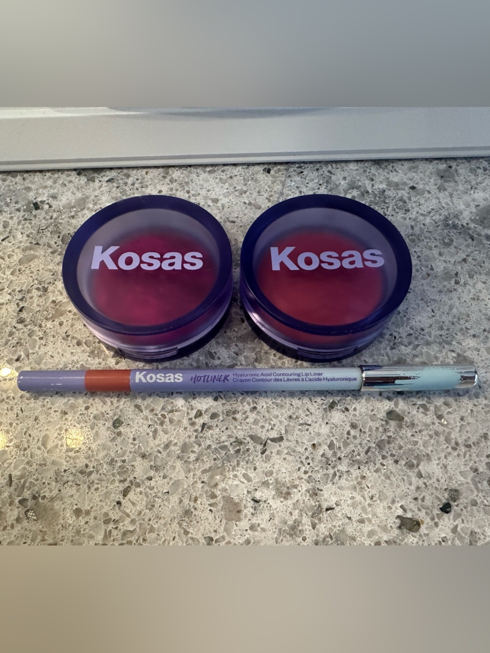 Kosas Blush is Life & Hotline Lip Liner